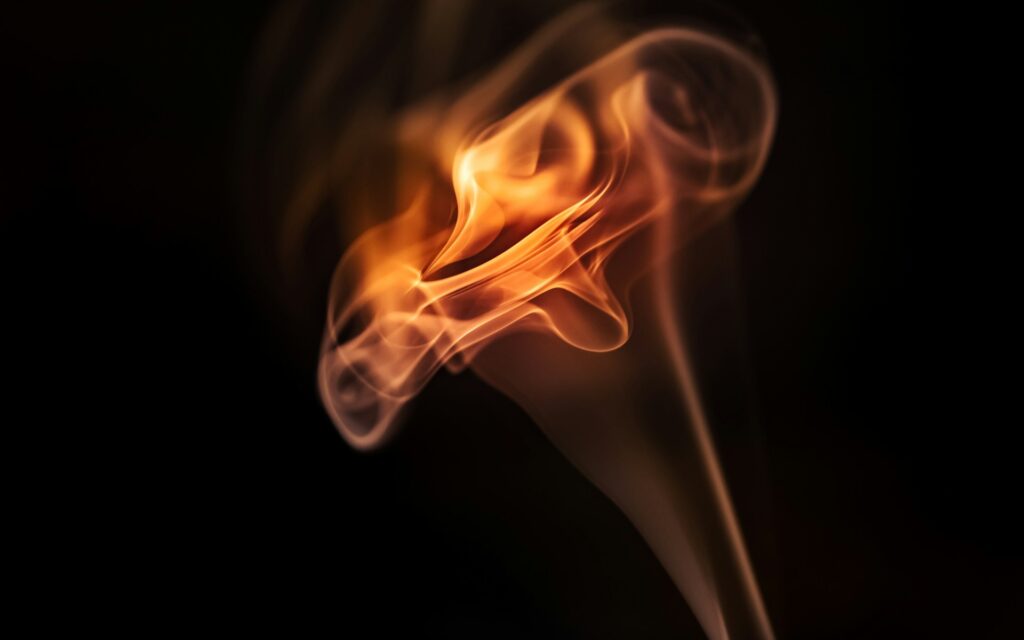 fire and smoke