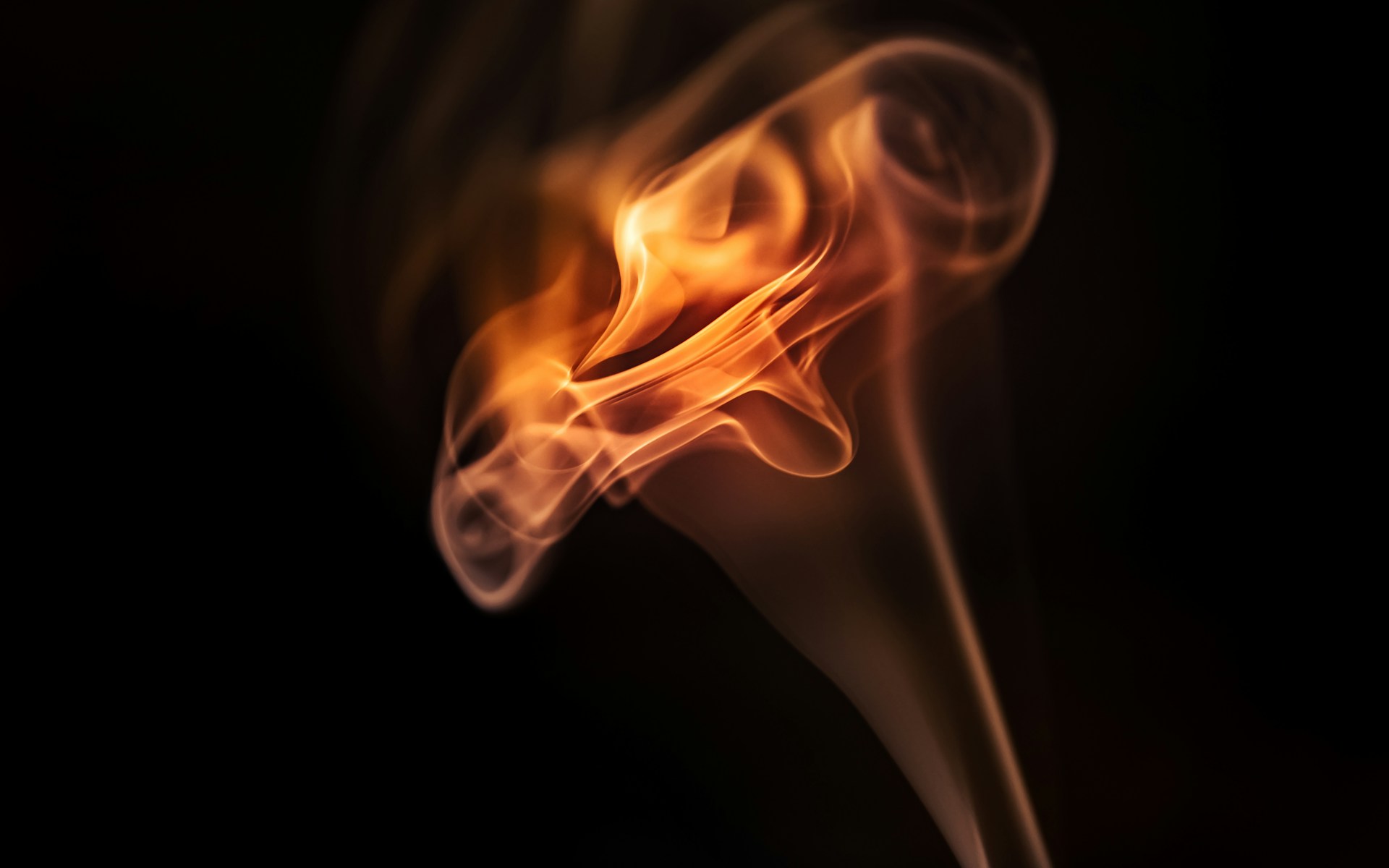 fire and smoke