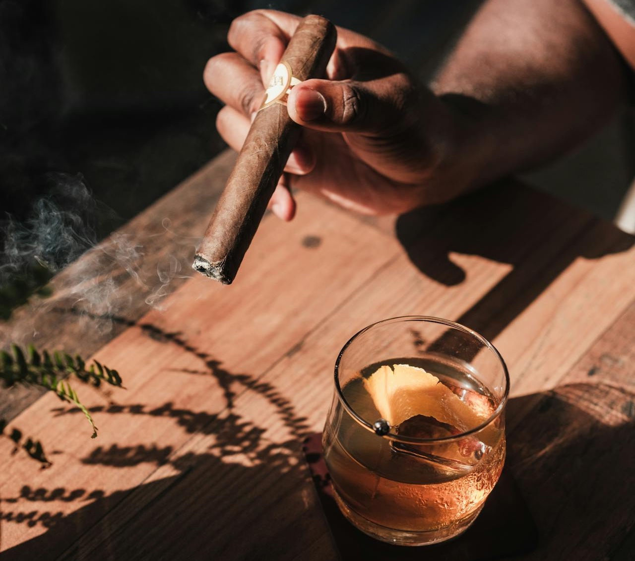 Cigar and Cocktail
