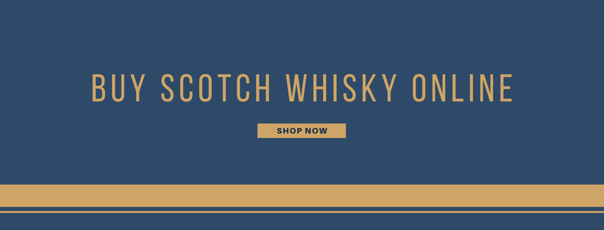 Buy scotch whisky online banner