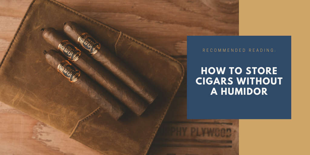 How to Store Cigars Without a Humidor