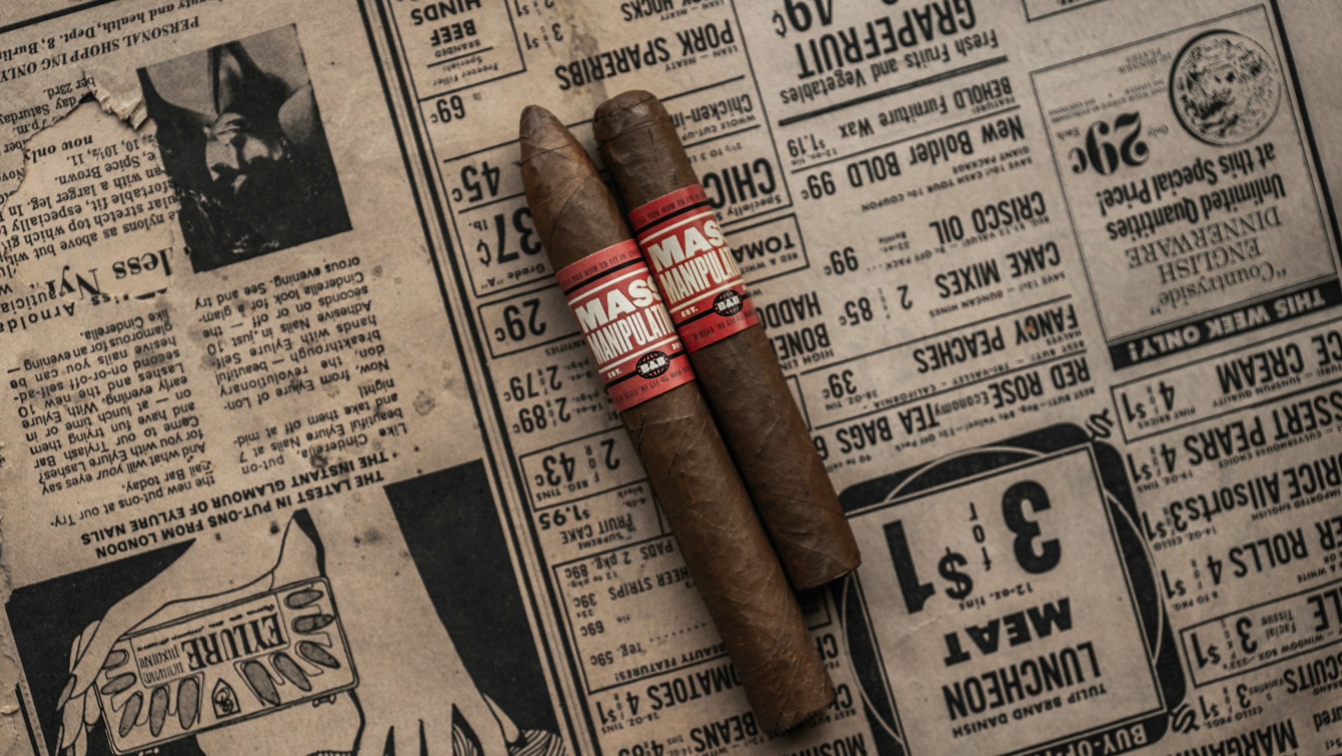 cigar shapes including a torpedo cigar