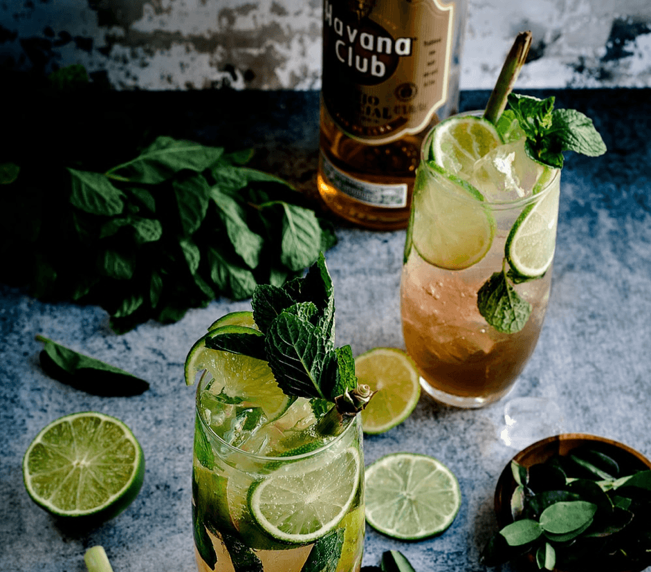 cuban rum cocktail