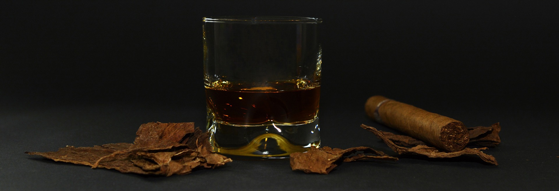 : A cigar with a small-barrel Bourbon at Havana House