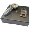 BLD Cigar Ashtray and Cigar Cutter Set - Gunmetal - Image 2