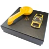 BLD Cigar Ashtray and Cigar Cutter Set - Yellow/Black - Image 2