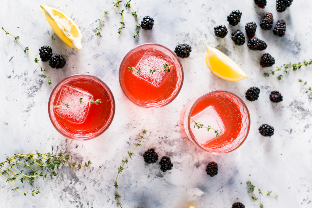 Christmas Fruit cocktails