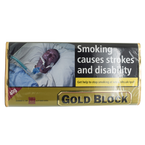 Ogdens Gold Block Pipe Tobacco 40g
