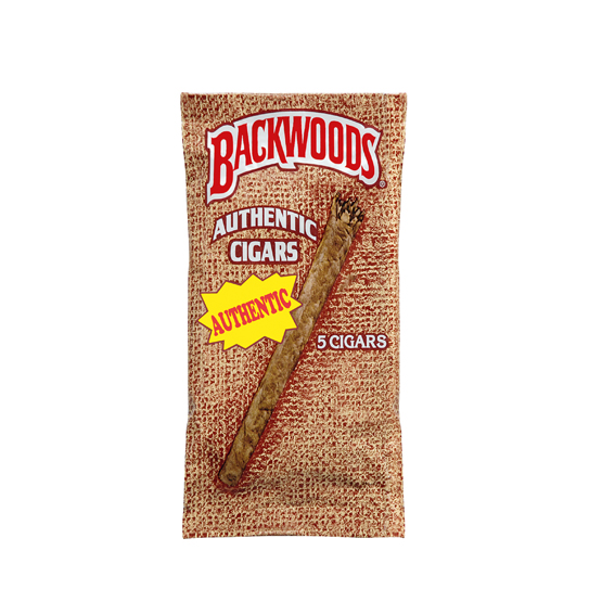 Backwoods Authentic (5 Cigars) - 8 x Packs