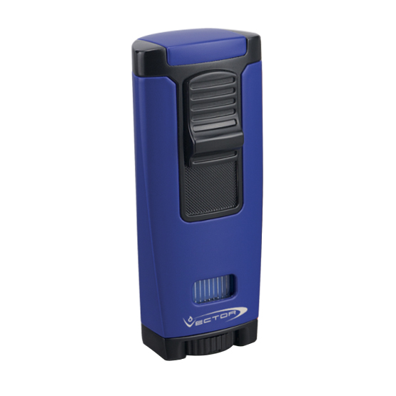 Vector Apex Triple Jet Cigar Lighter - Blue Matte
