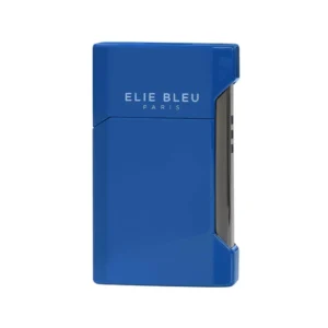 Elie Bleu J-12 Single Jet Flame Cigar Lighter - Blue