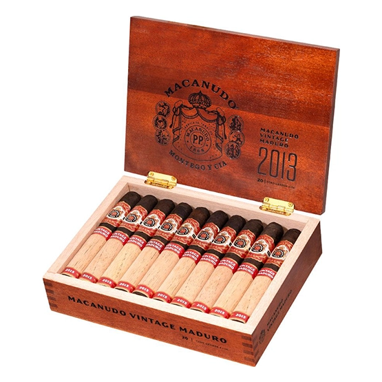 Macanudo 2013 Vintage Maduro Toro Grande Cigar - Box of 20