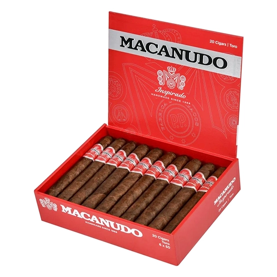 Macanudo Red Inspirado Toro Cigar - Box of 20