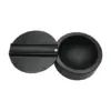 BLD Windproof Single Ashtray - Black - Image 2