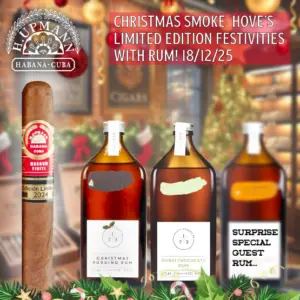 Christmas Smoke: Hove’s Limited Edition Festivities with Rum! [18/12/25] HOVE