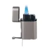 Vector Viking Quad Jet Flame Table Lighter - Gunmetal Satin - Image 2