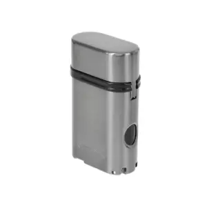 Vector Viking Quad Jet Flame Table Lighter - Gunmetal Satin