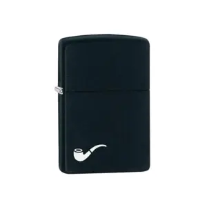 Zippo 218 Black Pipe Lighter
