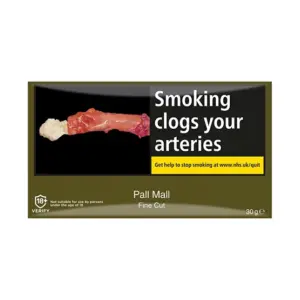 Pall Mall Fine Cut Hand Rolling Tobacco 30g