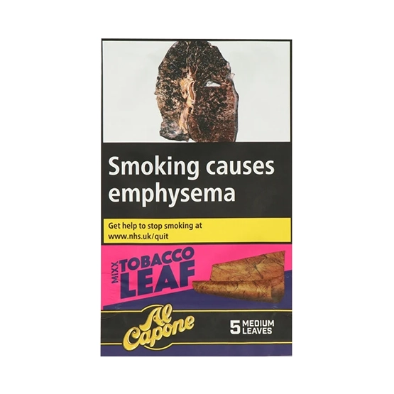 Al Capone Tobacco Leaf Wrap Mixx (Pack of 5) Havana House