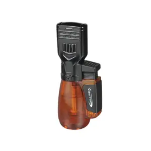 Vector Drone Triple Torch Cigar Lighter - Smoke