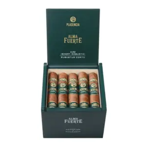 Plasencia Alma Fuerte Colorado Claro Robusto Corto Cigar - Box of 20