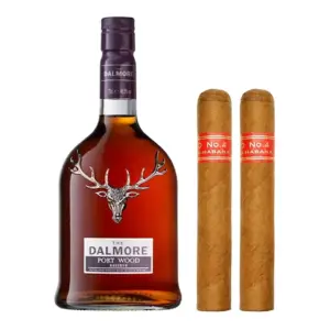 Dalmore Port Wood Reserve Single Malt Scotch Whisky and Partagas Series D No.4 Christmas Cigar Deal