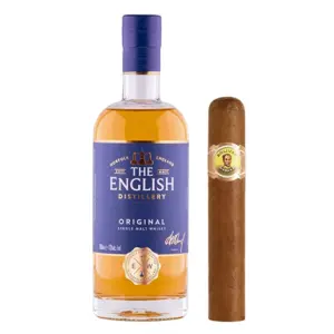 The English Original Single Malt Whisky and Bolivar Royal Corona Christmas Cigar Deal