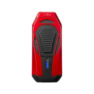 Colibri Boss III Cigar Lighter and Cutter - Red