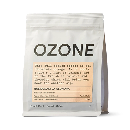 Ozone Coffee Honduras La Alondra January Pickings - 220g French Press